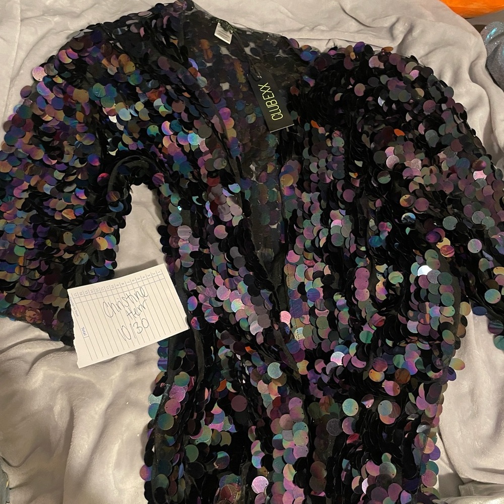 ClubEXX Sequin Duster